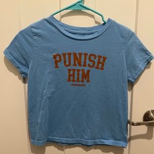 Phoebe Bridgers - Punish Him Cropped Shirt